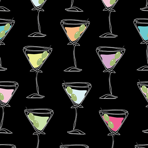 RAINBOW MARTINI BLACK RAINBOW MARTINI BLACK