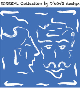 Surreal Surface Pattern Design Collection by DNovoDesign.com