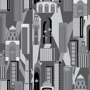DECO CITY BLACK & WHITE