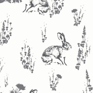 BUNNY TOILE GREY