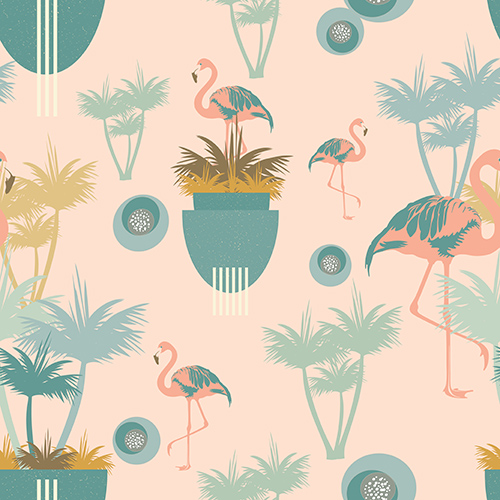 FLAMINGO GARDEN PINK FLAMINGO GARDEN PINK