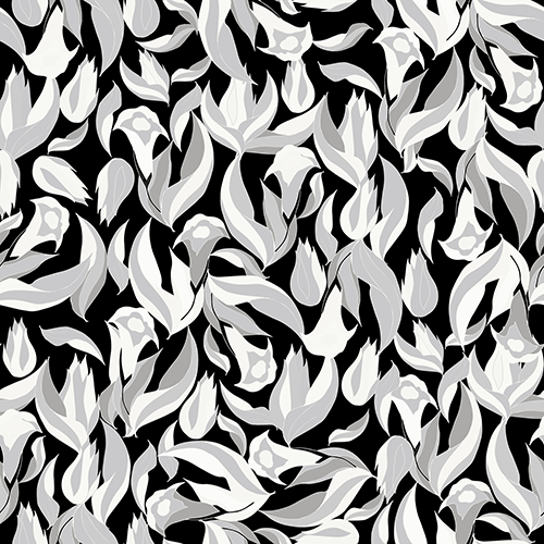 AVALON LILY BLACK & WHITE AVALON LILY BLACK & WHITE